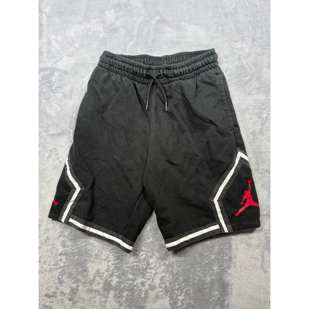 Air Jordan Jumpman Future Diamond Shorts Boys Medium Black Cotton Mid Rise